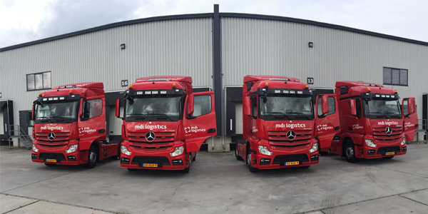 Mercedes-Benz trucks MDI logistics