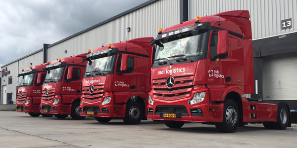 Mercedes-Benz trucks MDI logistics