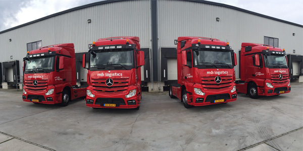 Mercedes-Benz trucks MDI logistics